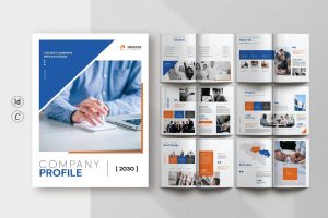 Company Profile Brochure Layout