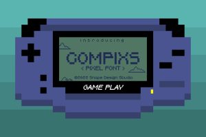 Compixs – Pixel Font