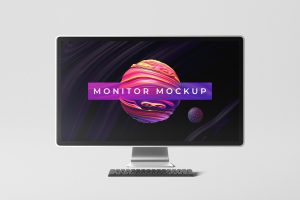 Computer Monitor Mockup