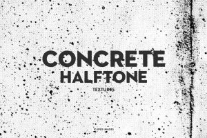 Concrete Halftone Textures