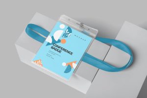 Conference Badge Mockups