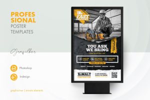 Construction Poster Templates