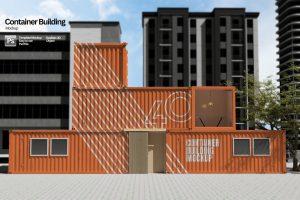 Container Building Mock Up