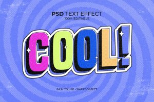 Cool Retro Text Effect