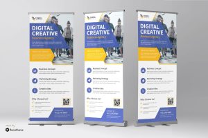 Corporate Business – Roll Banner Template