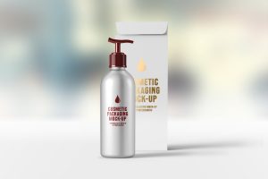 Cosmetic Packaging Mock-Up