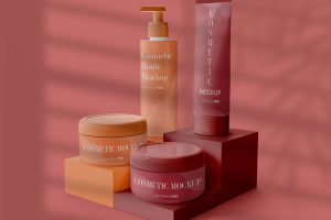 Cosmetic Products Mockup