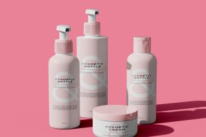 Cosmetic Products Mockup