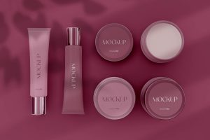 Cosmetic Products Mockup