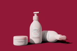 Cosmetic Products Mockup