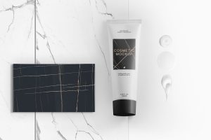 Cosmetic Tube Packaging Mockup
