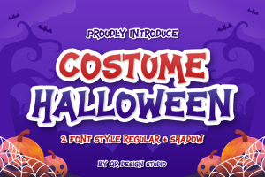 Costume Halloween Font