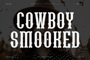Cowboy Smooked – Western Font