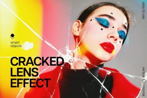 Cracked Lens Photo Effect