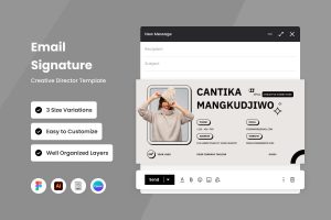 Creative Director – Email Signature Template V2