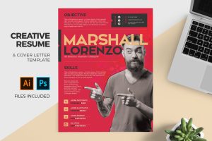Creative Resume & Cover Letter Template