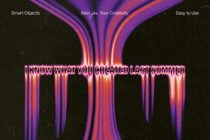 Creepy Melting Text Effect