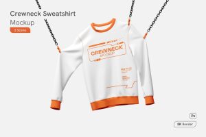Crewneck Sweatshirt Mockup