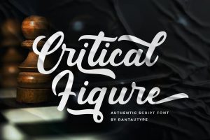Critical Figure Authentic Font