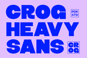Crog – Modern Logo Font