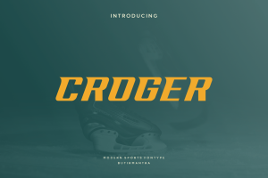 Croger – Sport Font