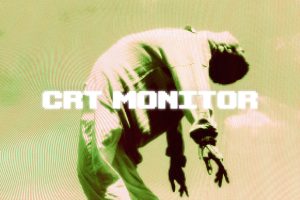 CRT Monitor Photo Effect