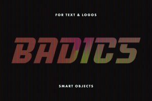 CRT Screen Text Effect