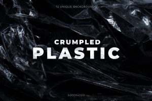 Crumpled Plastic Backgrounds