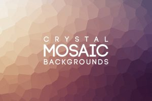 Crystal Mosaic Backgrounds