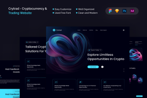 Crytrad – Cryptocurrency & Trading Website