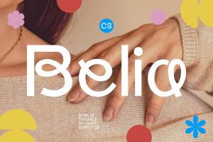CS Belia – Display Sans Serif Font