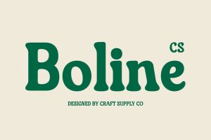 CS Boline – Bold Rounded Font