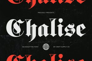 CS Chalise – Blackletter Font
