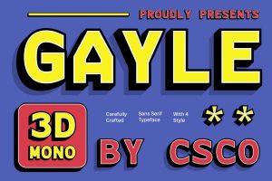 CS Gayle Mono 3D