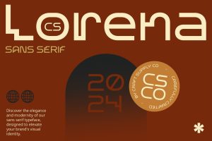 CS Lorena – Art Deco Font