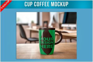 Cup Coffee Mockup