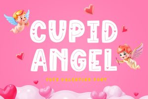 Cupid Angel – Happy Valentine Font
