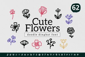 Cute Flowers Dingbat