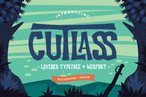 Cutlass Typeface – Lite