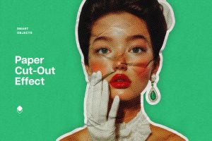 Cut-Out Sticker Photo Effect
