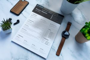 CV Resume Mockup