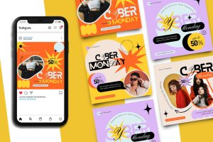 Cyber Monday Instagram Post Template