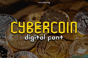 Cybercoin – Digital Font