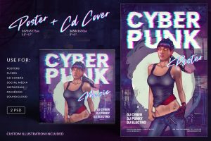 Cyberpunk Poster CD Cover