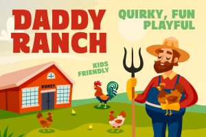Daddy Ranch – Kids Fun Fonts