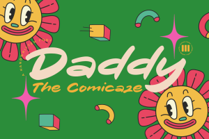 Daddy The Comicaze – A Handwritten Font