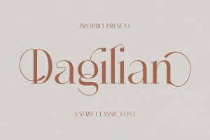 Dagilian A Serif Classic Font