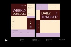 Daily Weekly School Planner