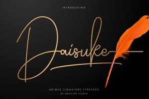 Daisuke – Signature Font