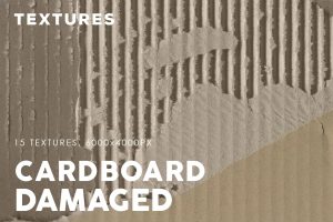 Damaged Cardboard Textures
